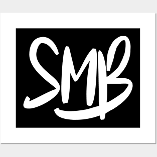 Swag Initials Small (Dark Mode) Posters and Art